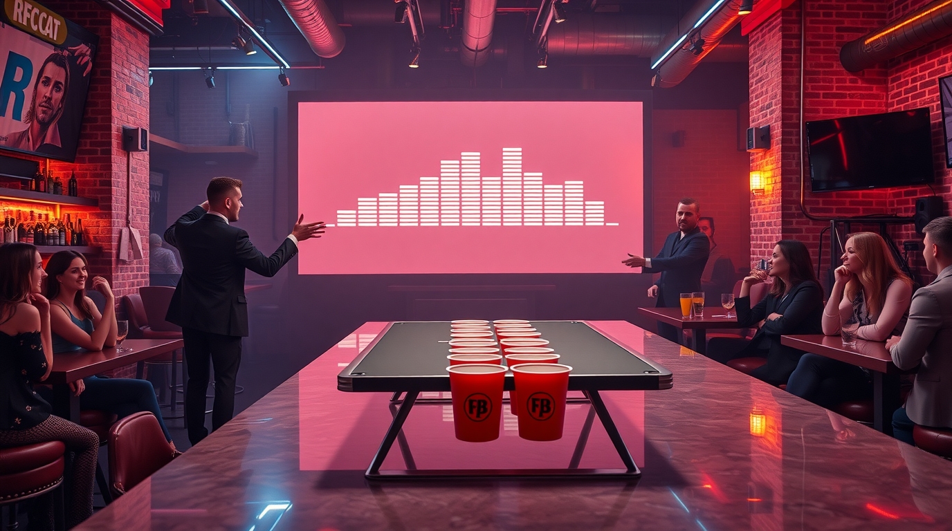 Организация турниров по бирпонгу в Москве