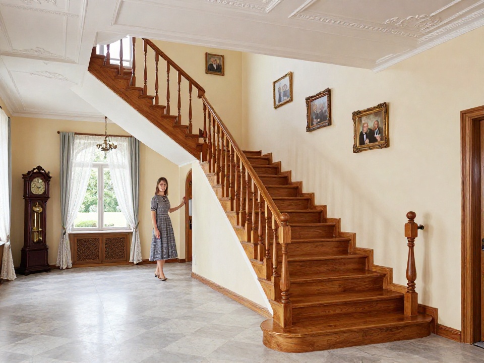 Купить лестницу из дерева