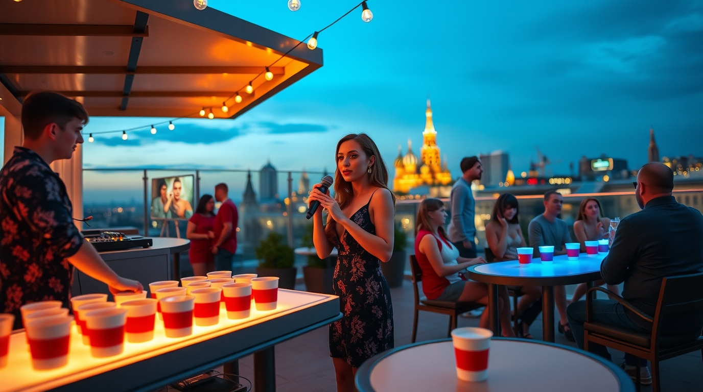 Организация турниров по бирпонгу в Москве